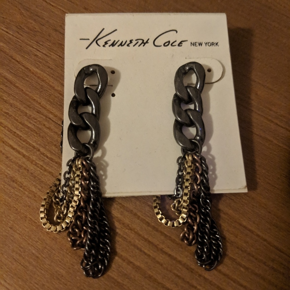 💘 Kenneth Cole 💘 Chic Urban Chain Style Earring